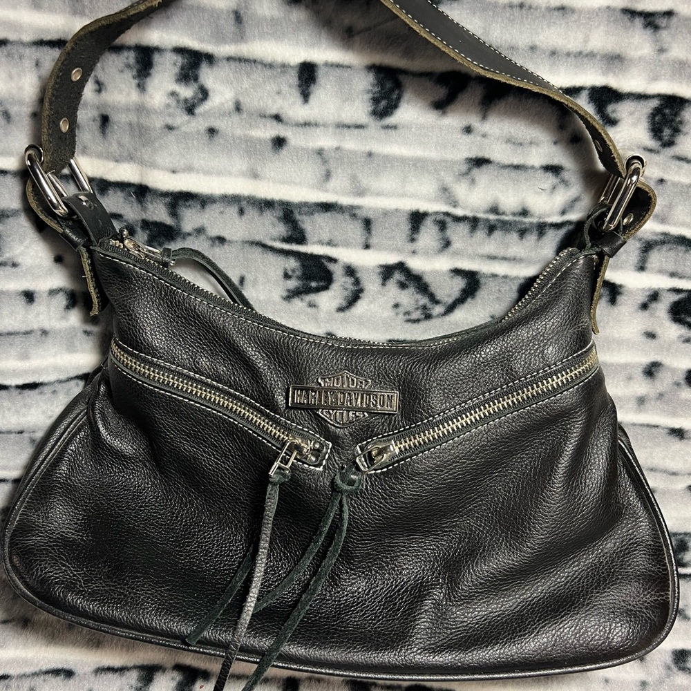 Harley-Davidson Black Leather Women's Bag